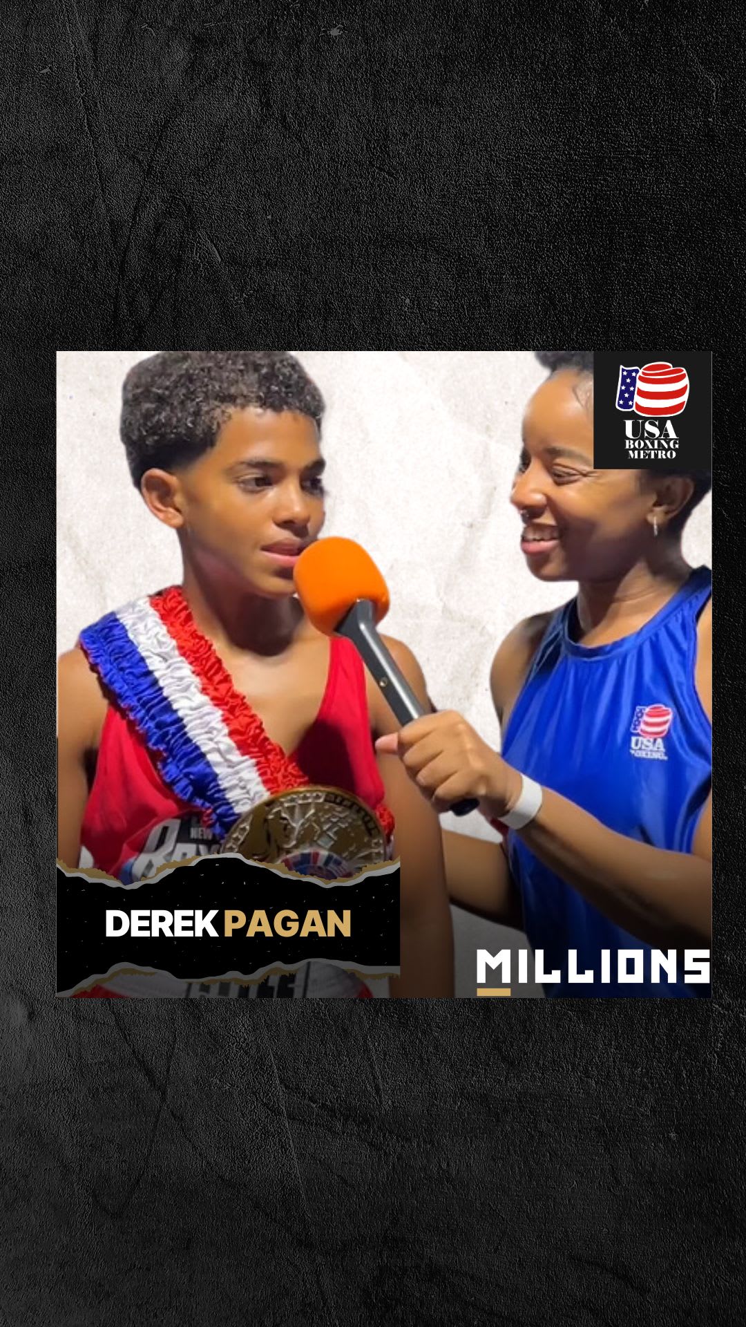 USA Boxing Metro: "Boxer's stoppage journey." | Press